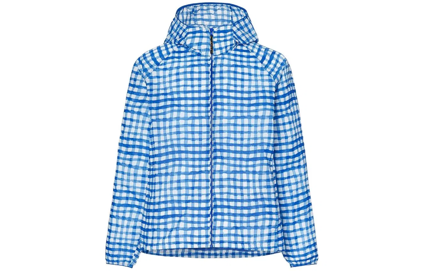 Детское худи с принтом Marni Co Branding Jacket UNIQLO, Royal Blue