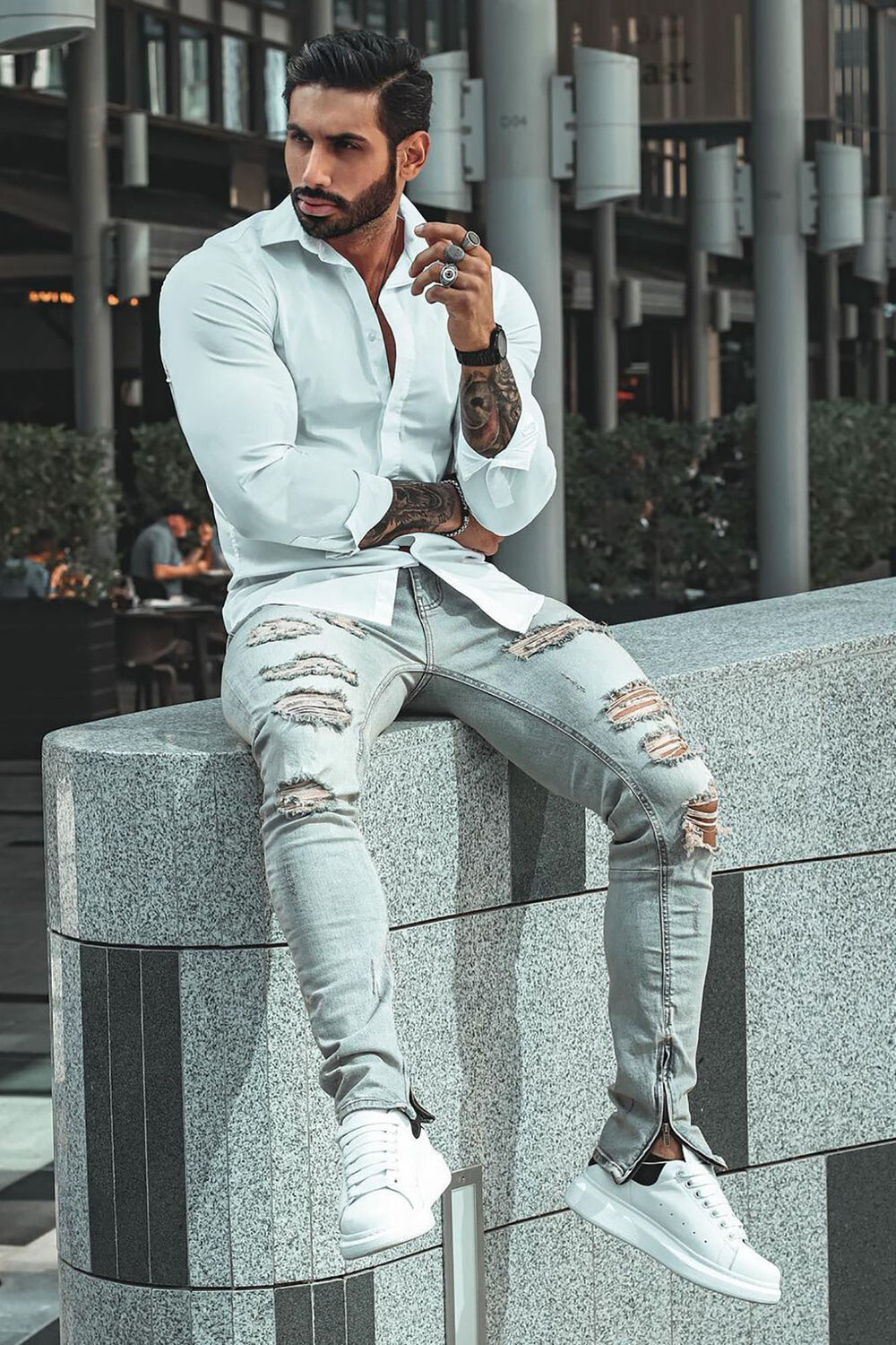 

Джинсы скинни Fashion Nova KD502, синий