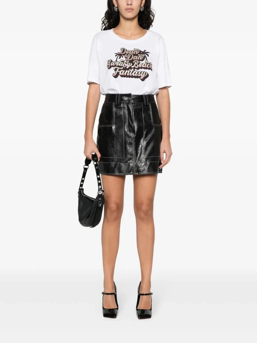 Футболка Sweaty Beach Fantasy Dsquared2, белый — фото 2