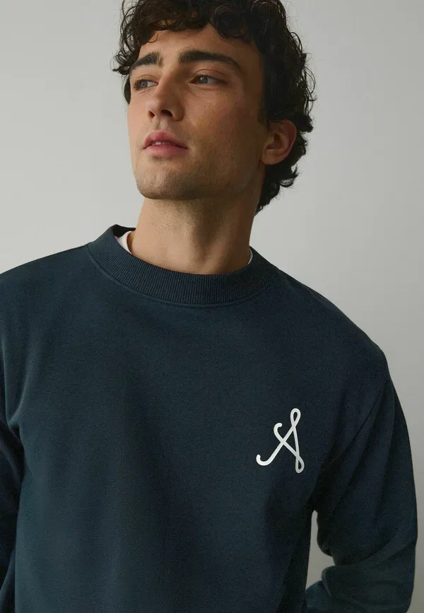 Свитшот с принтом Sweatshirt Next, Navy Blue, темно-синий — фото 4