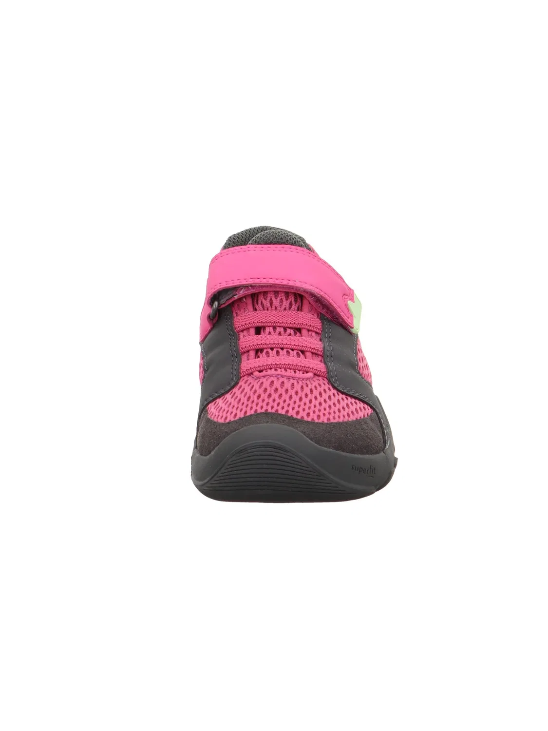 Детские кроссовки для девочек с липучками Trace Superfit, Pink Grey 5500 — фото 2