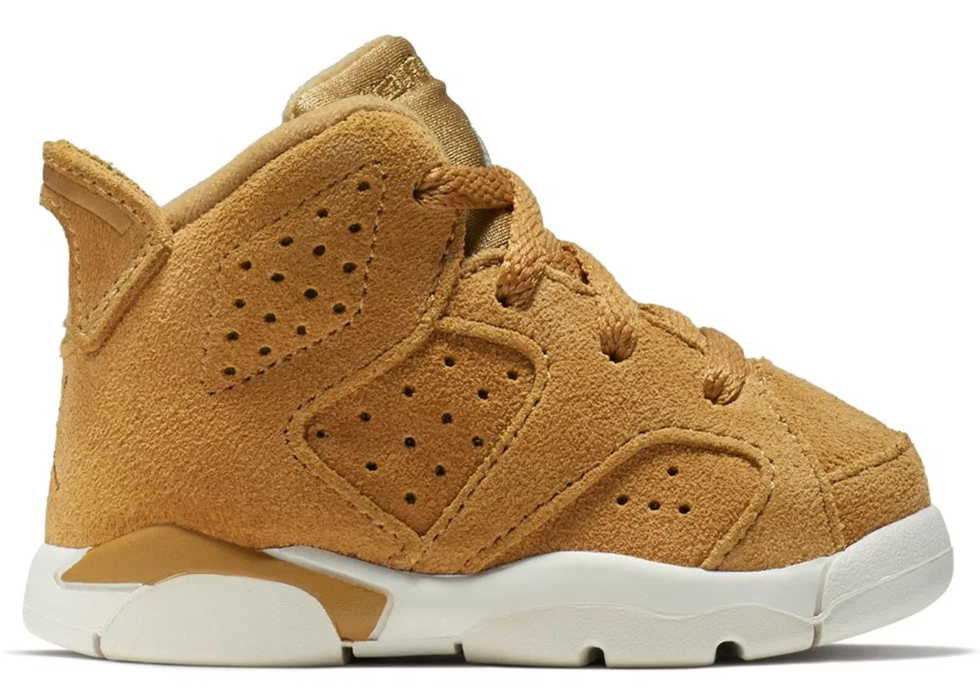 Детские кроссовки с классическим дизайном Jordan 6 Retro Jordan, Golden Harvest/Golden Harvest-Sail