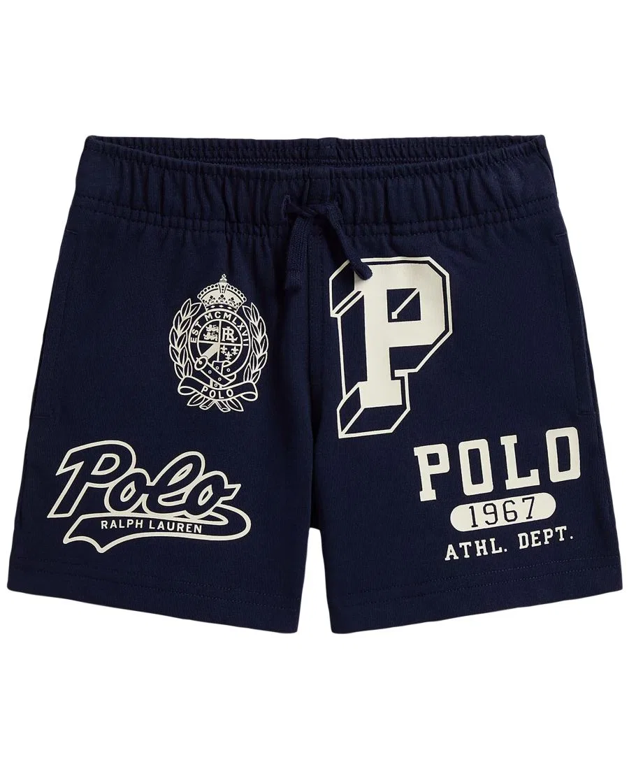 Шорты с графическим принтом Polo Ralph Lauren, Refined Navy