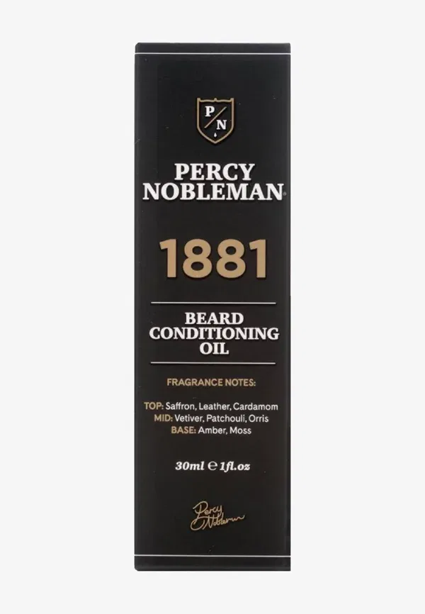 Масло для бороды ароматизированное 1881 Percy Nobleman 30 мл — фото 3
