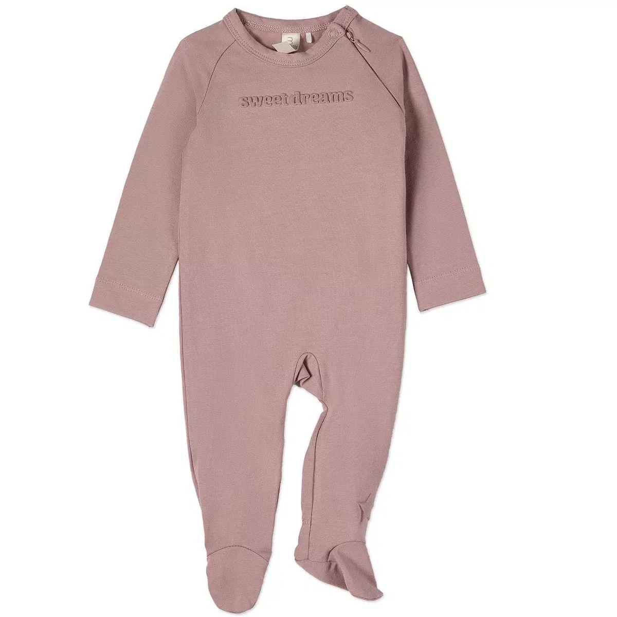 Детский боди-комбинезон с длинным рукавом Sweet Dreams NEWBORN, Mauve