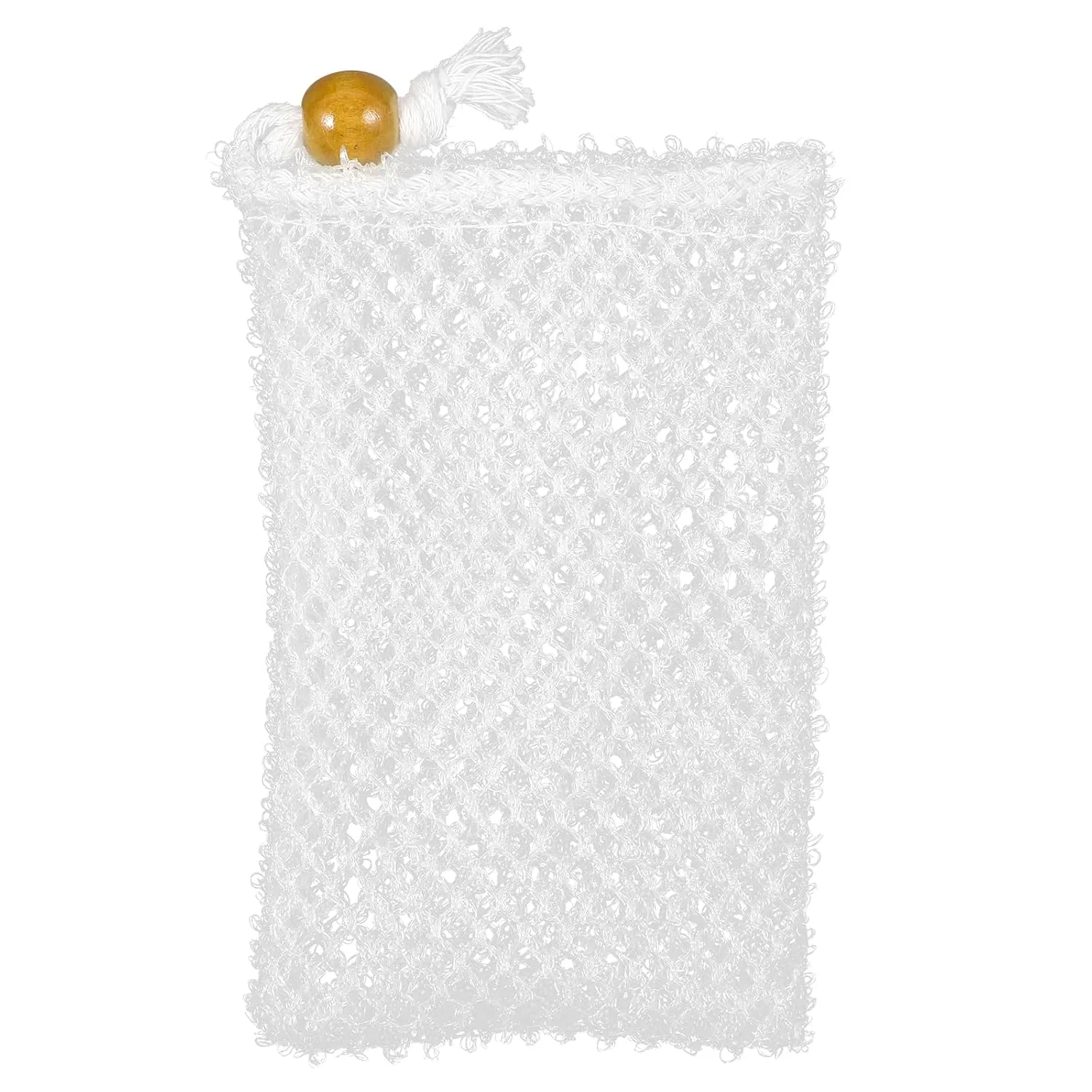 Мочалка для мыла из нейлона, CATIEBYE, 15x8x4.5 см, Белый
