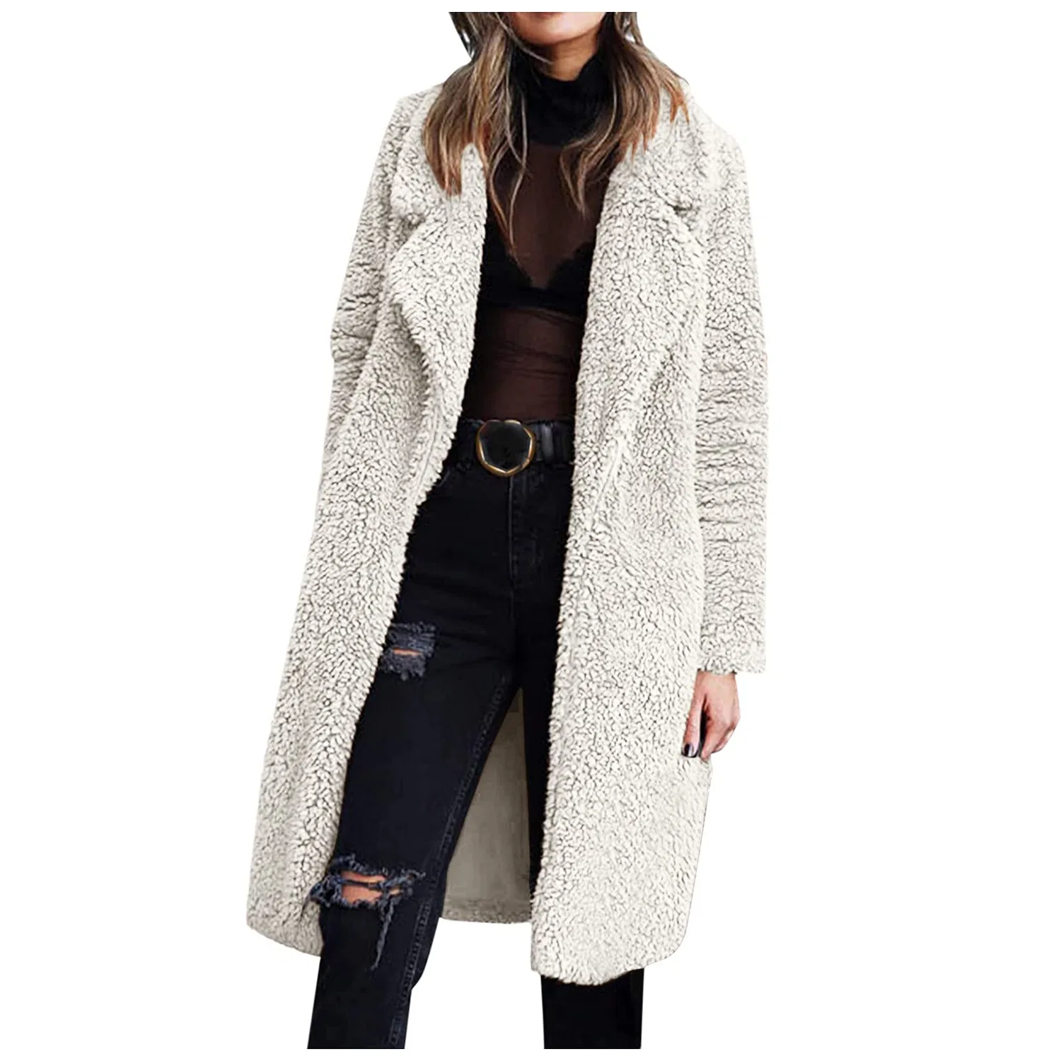 Женское зимнее пальто с длинным рукавом, приталенное, для беременных, Beige