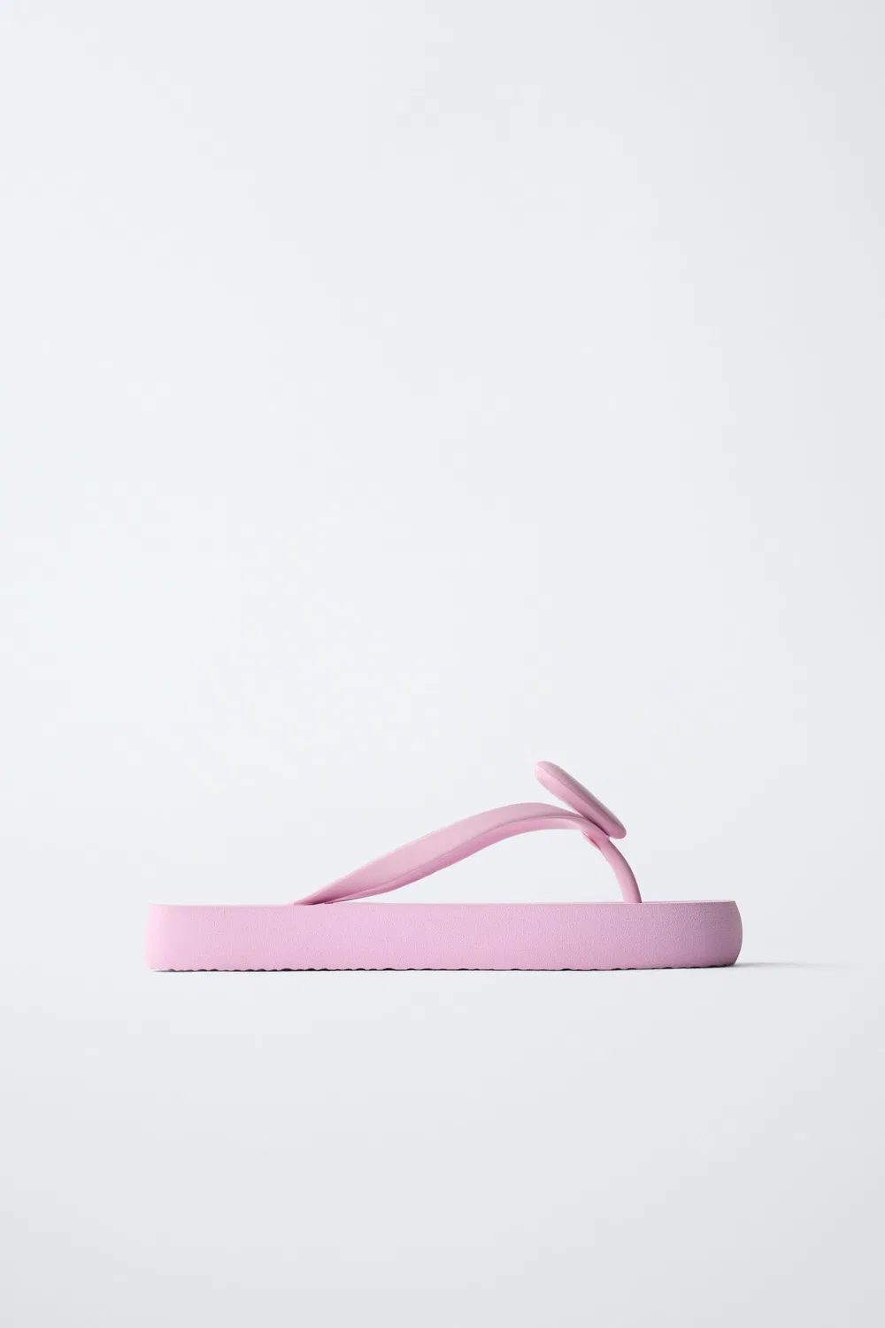 Шлепанцы с сердечками ZARA, Pink