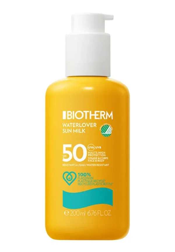 Солнцезащитное молочко Waterlover SPF50 - защита от солнца 200 мл Biotherm