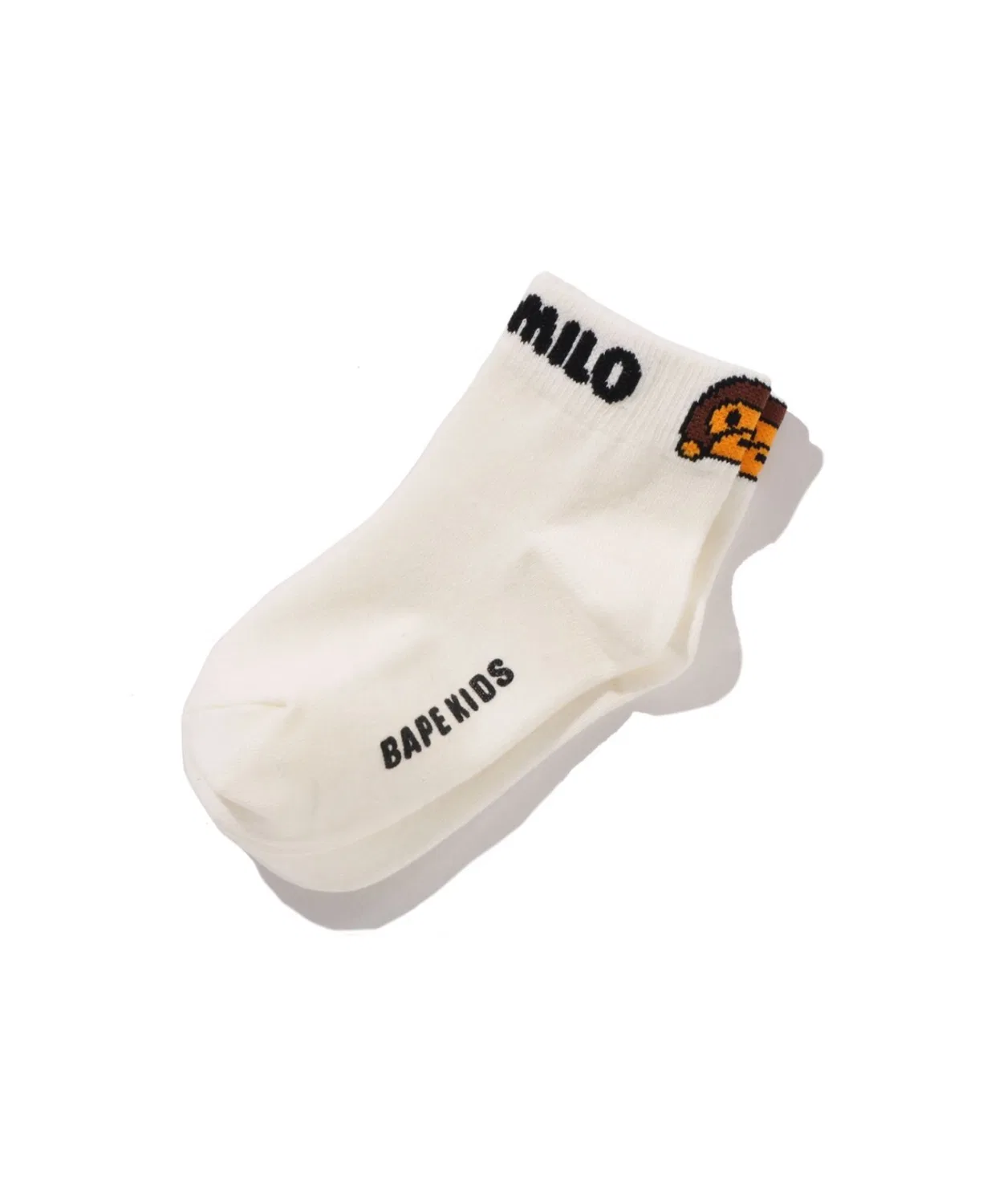 Детские носки-гольфы BABY MILO Ankle Socks A BATHING APE, Белый