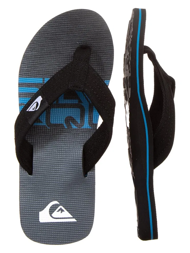Шлепанцы черный Quiksilver — фото 2