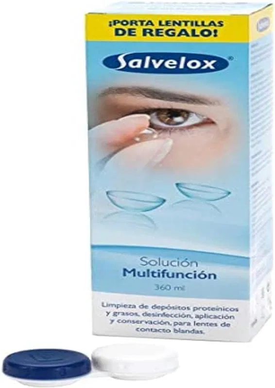 Средство для ухода за контактными линзами Salvelox, 360 мл