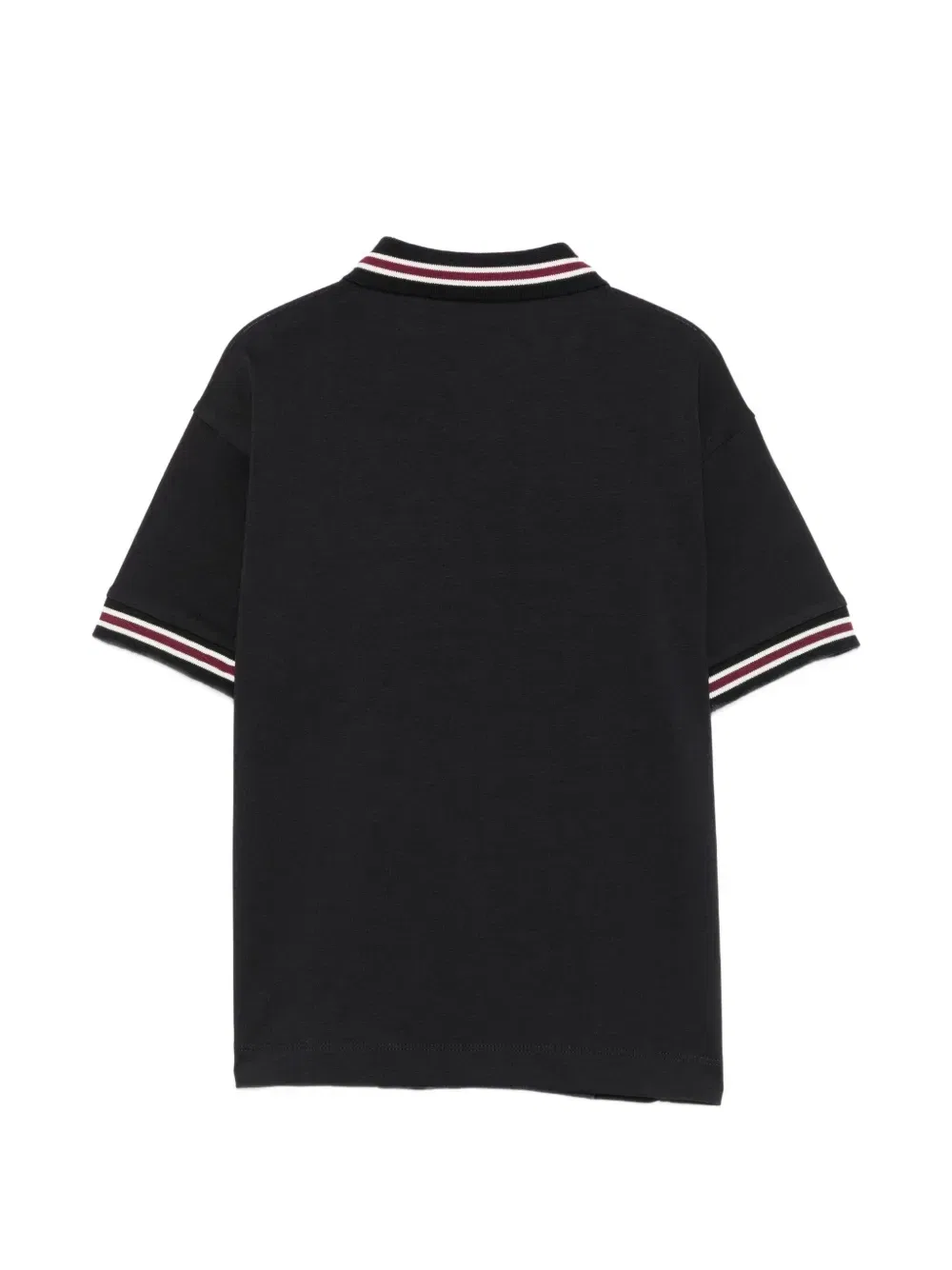 Рубашка-поло с логотипом и нашивкой Emporio Armani Kids, синий — фото 2