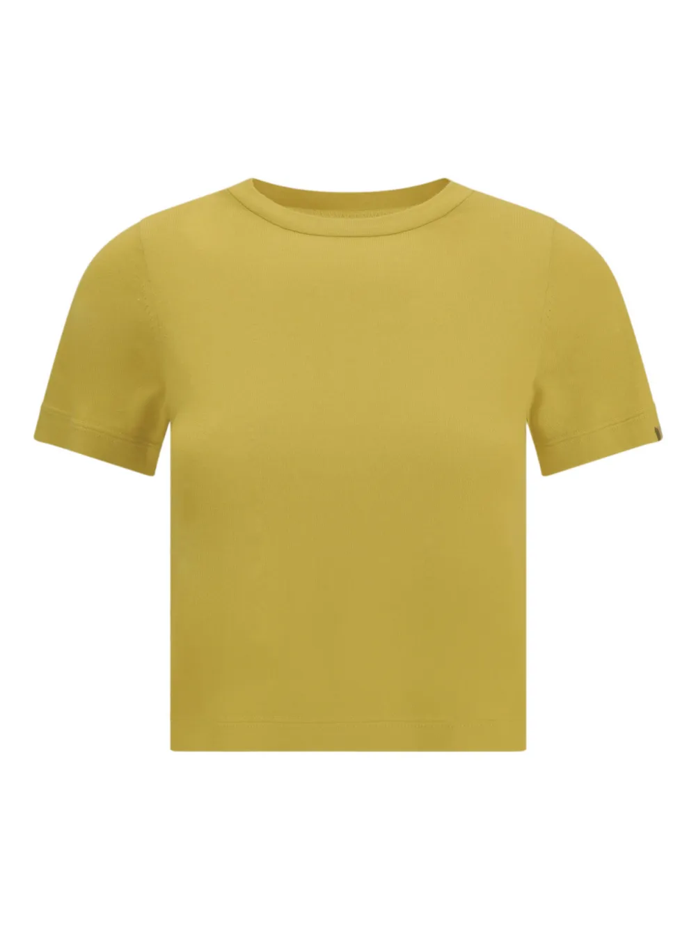 

Футболка с круглым вырезом и короткими рукавами N°267 Tina Extreme Cashmere, желтый