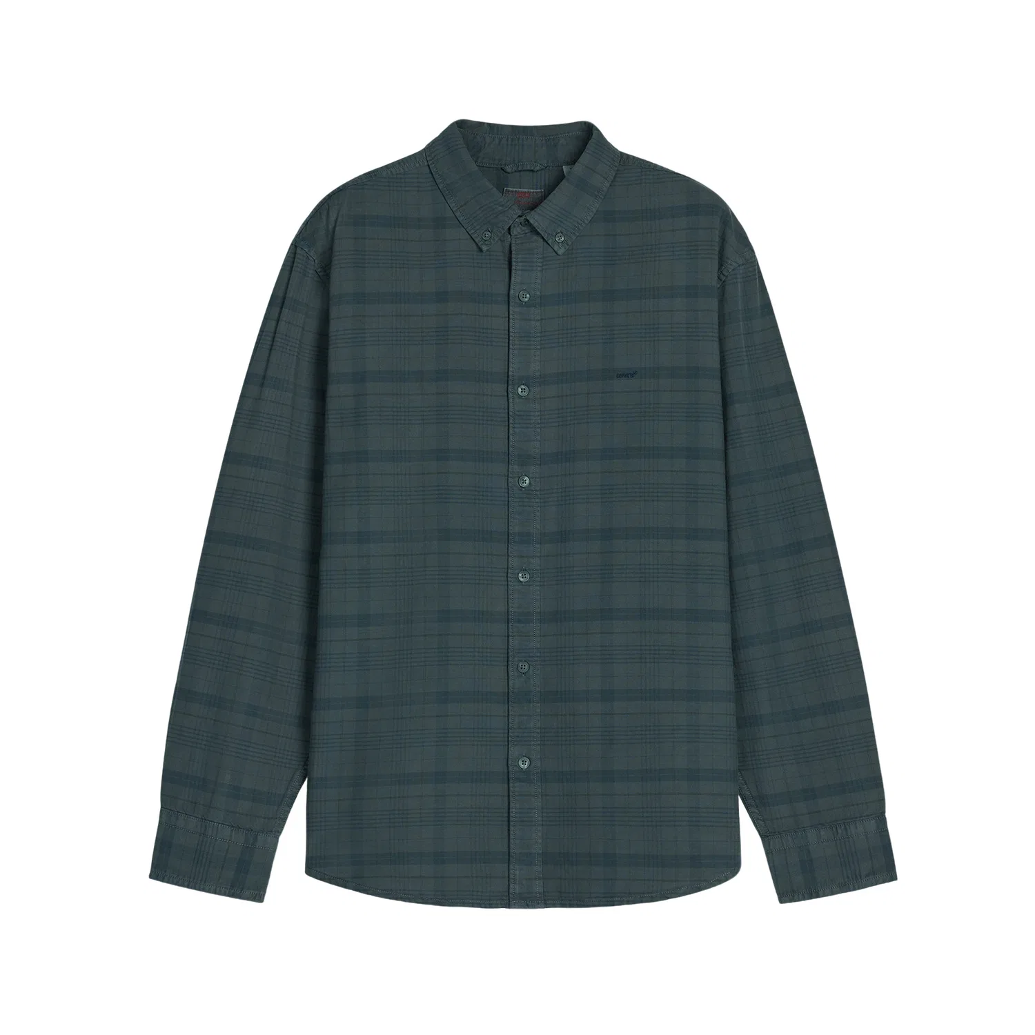 Мужская рубашка с воротником Green Levis, Green