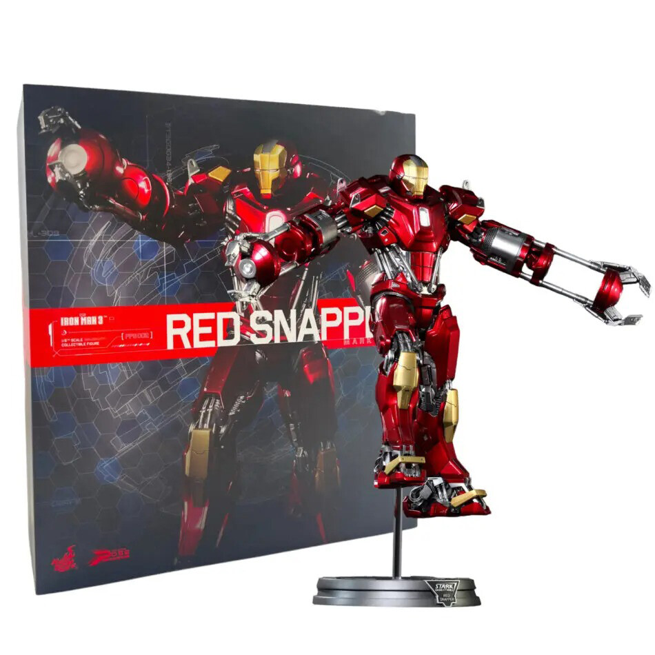 

Коллекционная фигурка Hot Toys Iron Man 3, Power Pose Red Snapper PPS002, 34 см