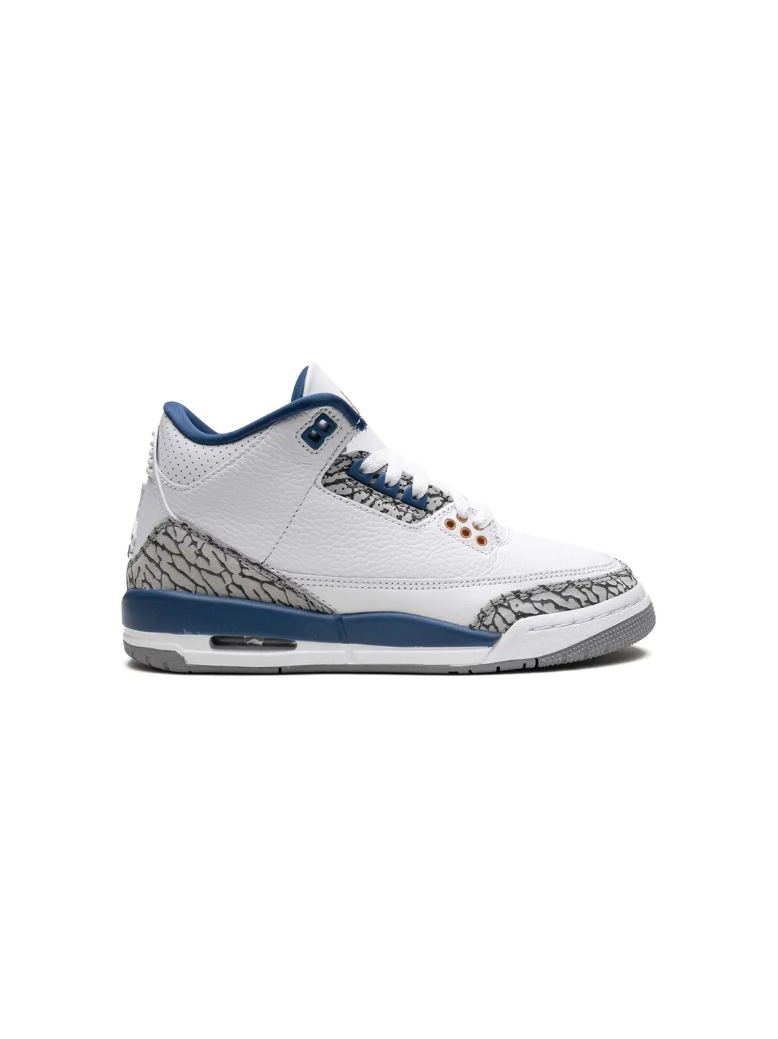 Кроссовки Air Jordan 3 Wizards, белый — фото 3