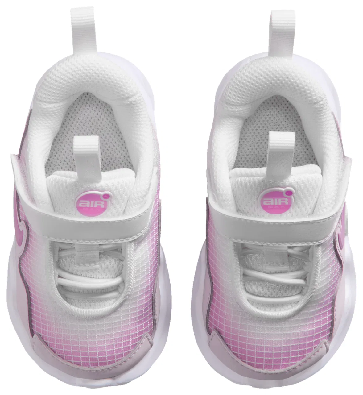Кроссовки для мальчиков Air Max Nova Nike, цвет White/Bleached Lilac/Playful Pink — фото 4