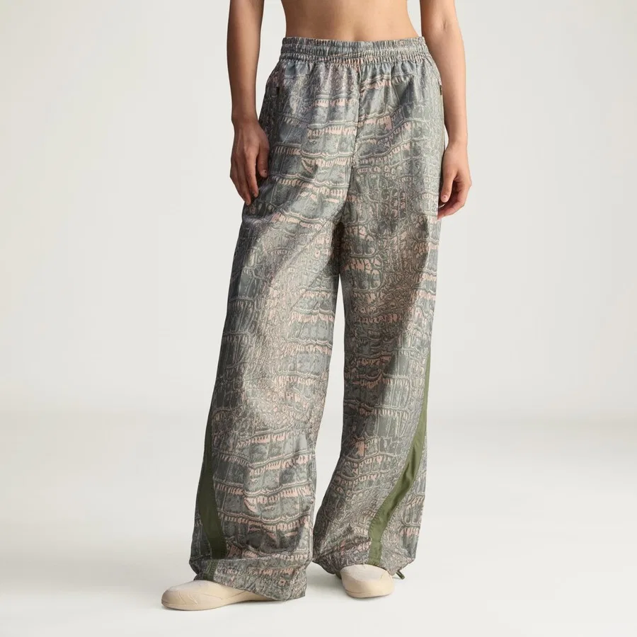 Спортивные брюки с принтом JN2212 Asmc Trackpnt P adidas, Зеленый
