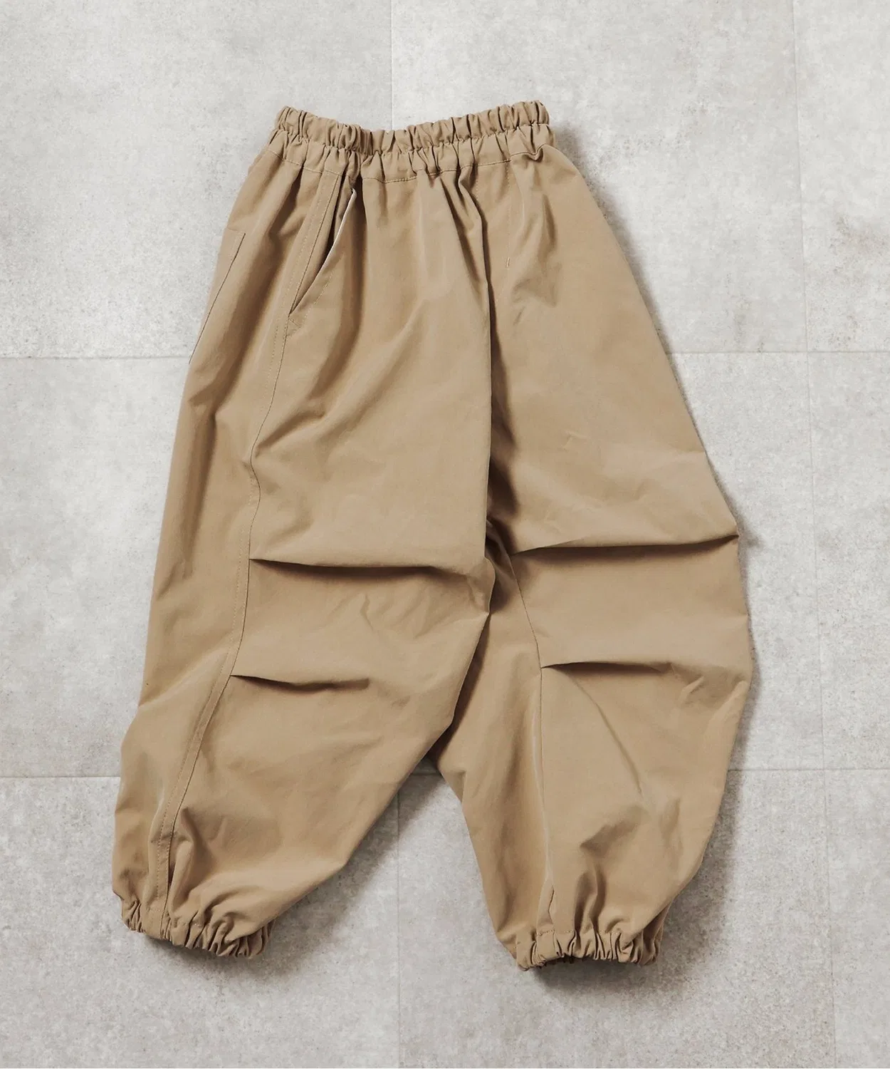 Детские парашютные брюки свободного кроя BREEZE, Beige
