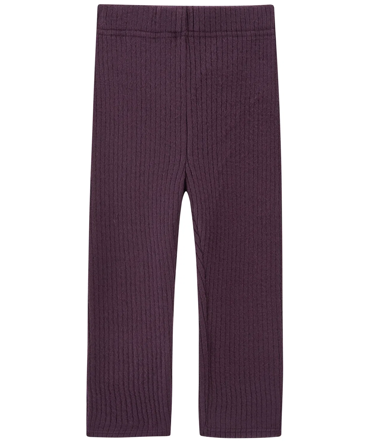 Детские утепленные лосины с начесом Slim Fit combimini, Dark Purple — фото 4