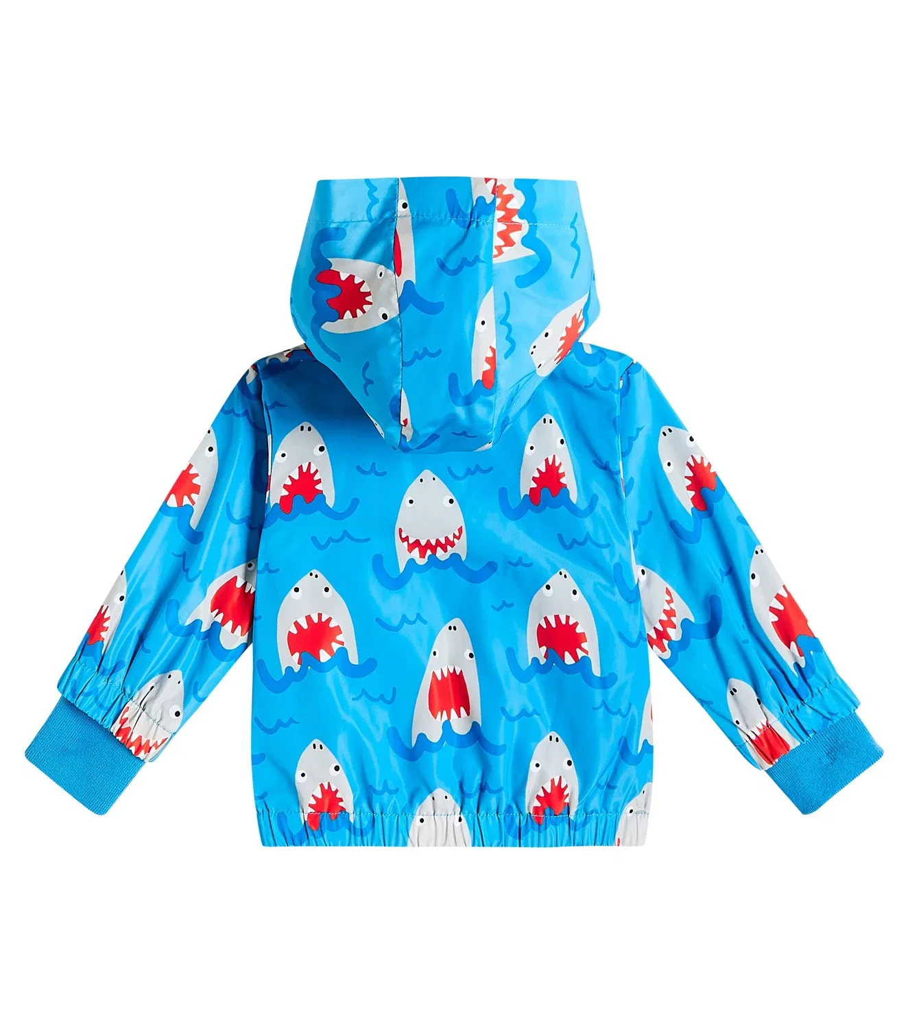 Легкая куртка с принтом Stella Mccartney Kids, голубой — фото 2