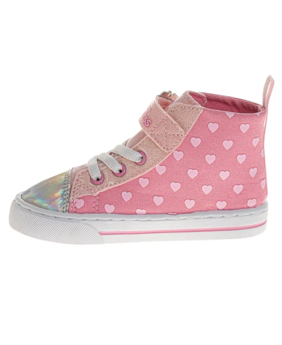 Кроссовки высокие Princess High Top Sneakers Disney, Pink — фото 4