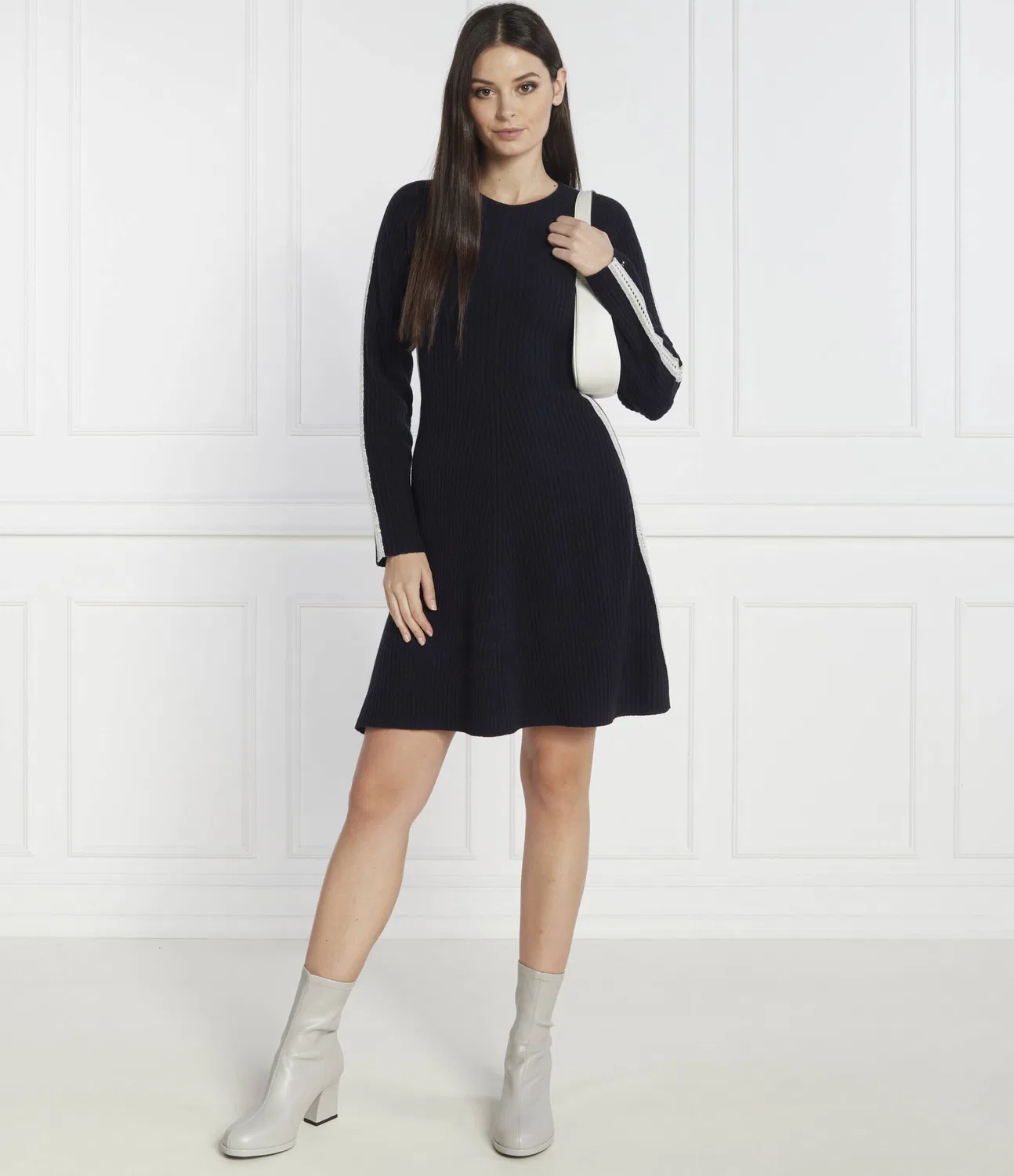 Платье свободного кроя Tommy Hilfiger, темно-синий — фото 2