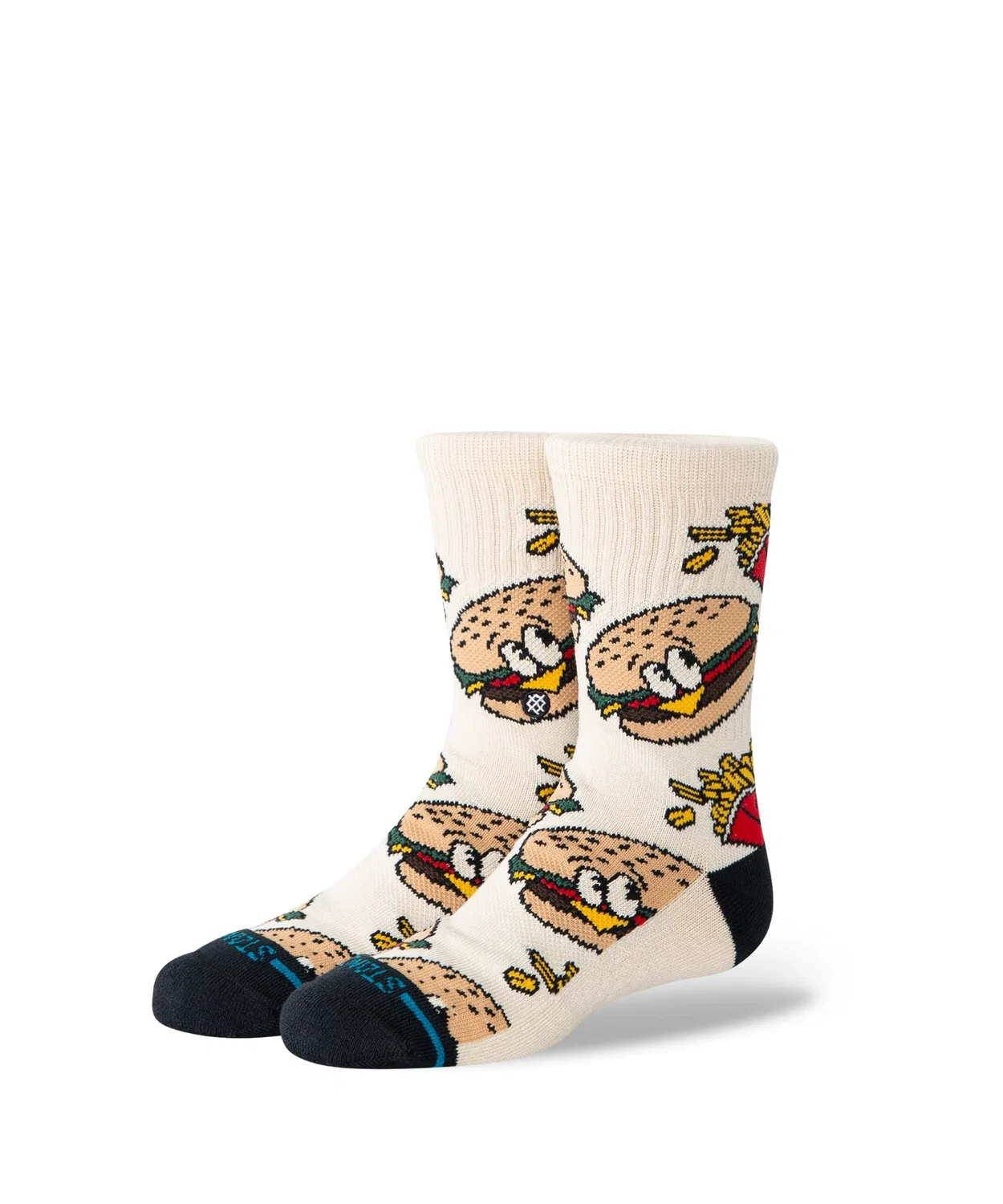 Детские носки с принтом KIDS COMBO MEAL CREW STANCE, Tan
