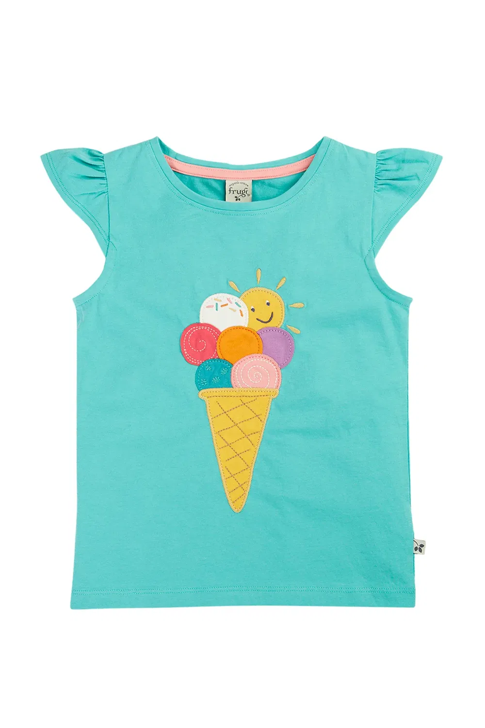 Футболка с принтом Harmony Frugi, Blue