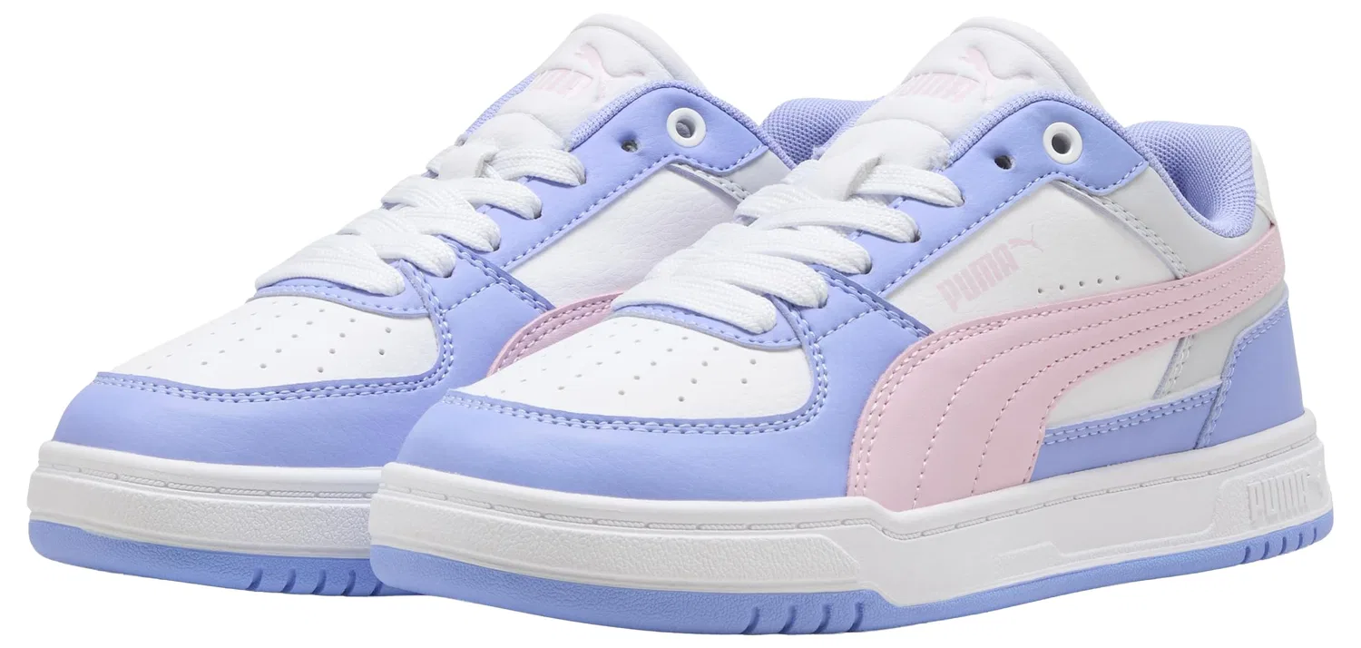 Детские кроссовки для мальчиков с платформой Caven Junior PUMA, Block Intense Lavender Pearl Pink White — фото 3