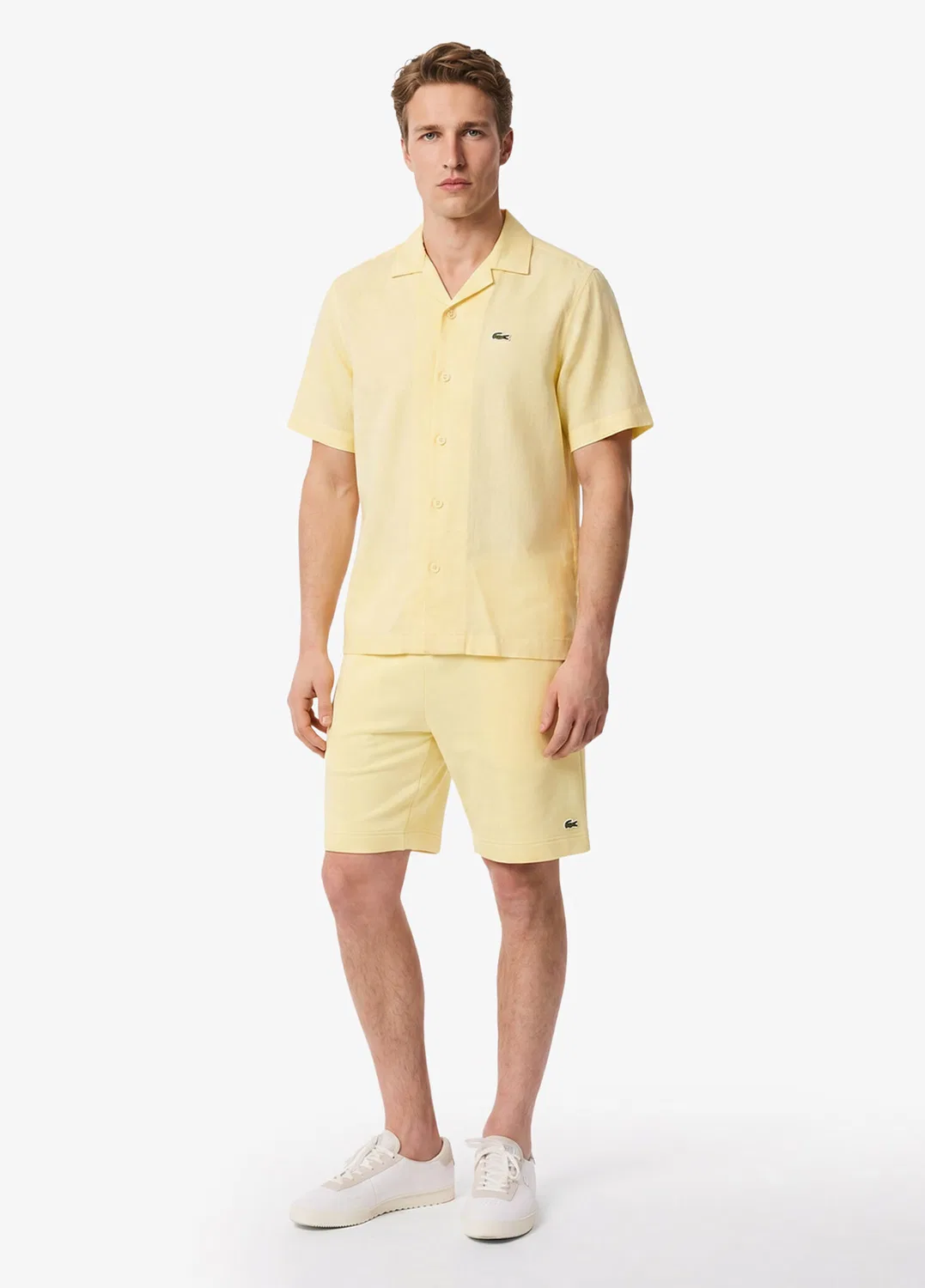Рубашка Relaxed Fit Lacoste, желтый — фото 4