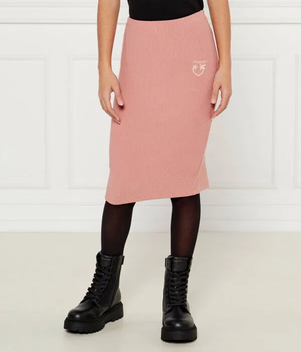 Детская юбка для девочек из вискозы Slim Fit Pinko Up, Rosa