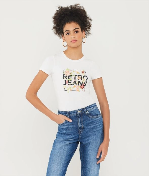 

Футболка Rosita Retro Jeans, белый