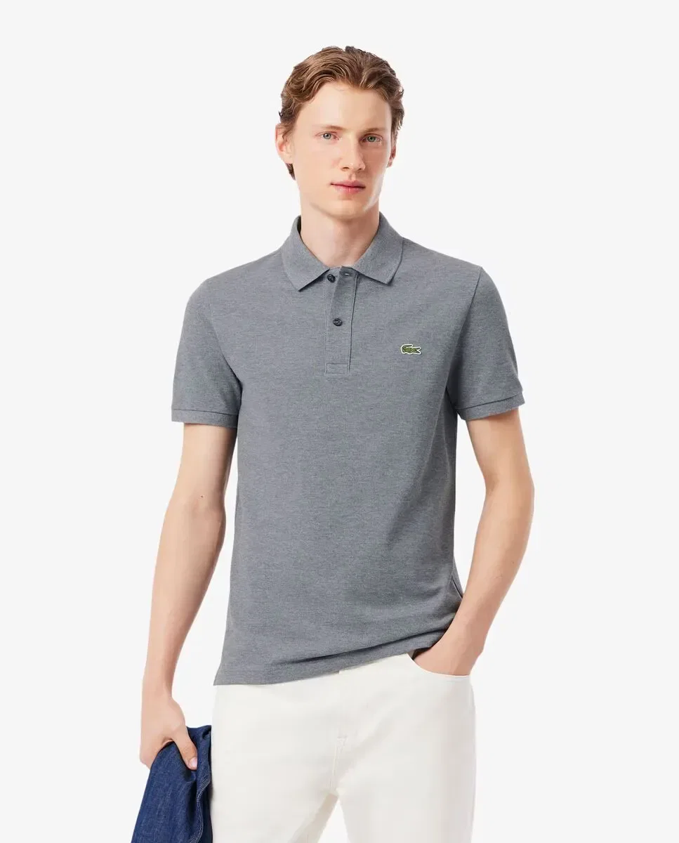 Мужское поло с коротким рукавом Lacoste, Gris Claro