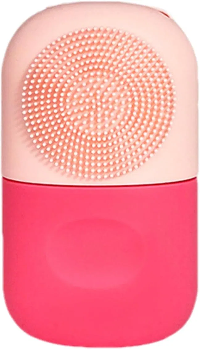 Ледяная форма для лица, силиконовая, Generisch, 92 г, 11x6x4.5 см, Pink