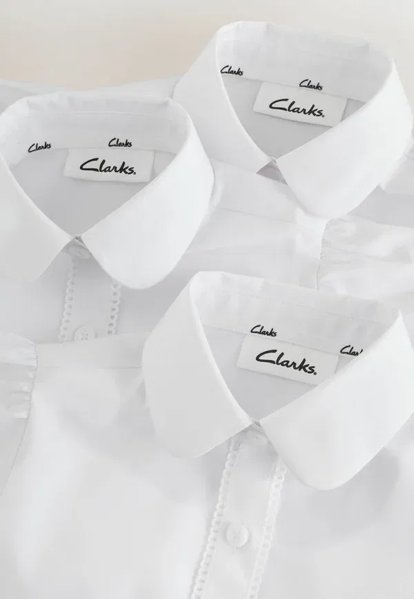 Детская рубашка Clarks, белый — фото 2