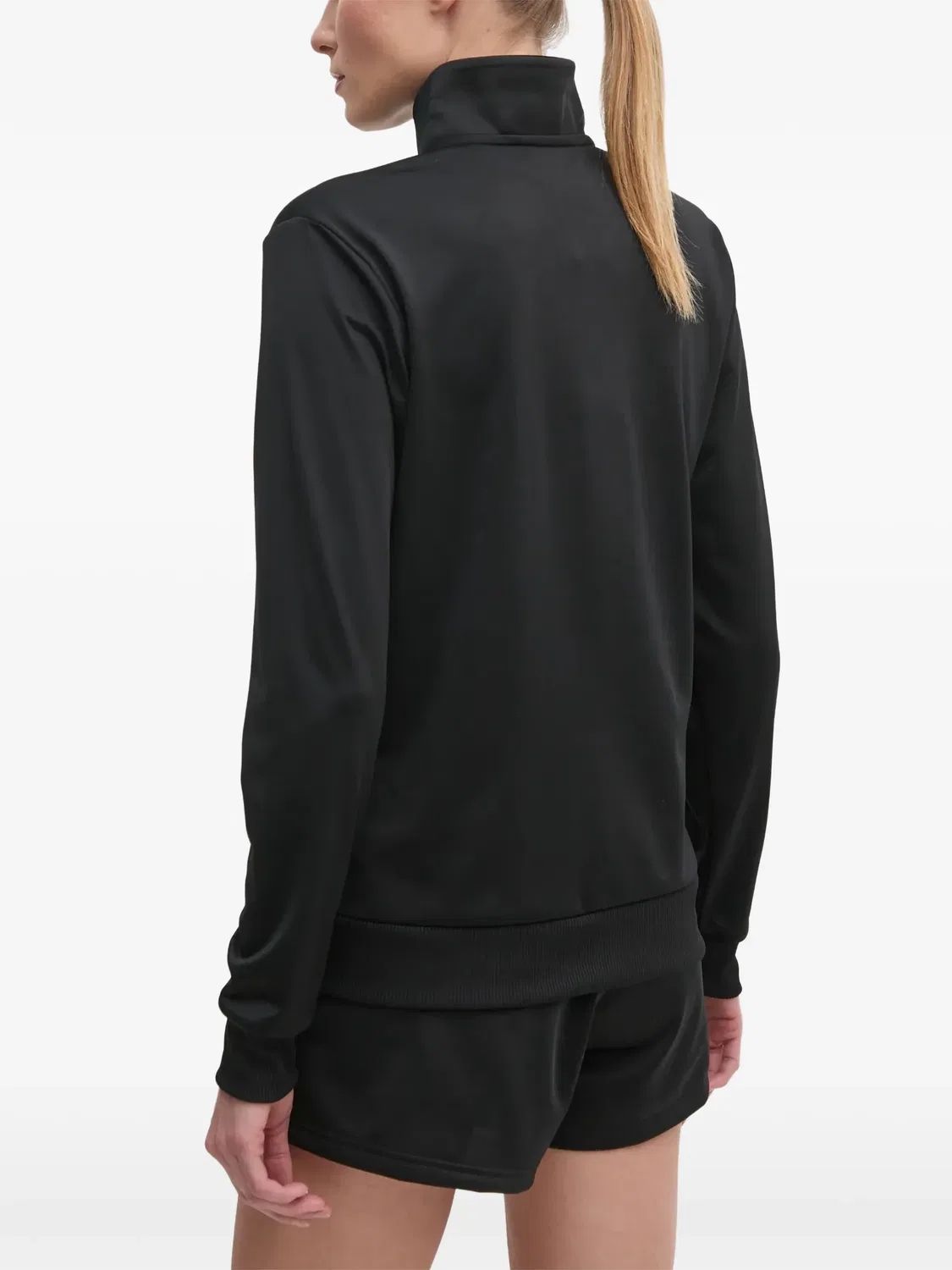 Комплект Linear S из топа и шортов с кулиской Adidas, черный — фото 3
