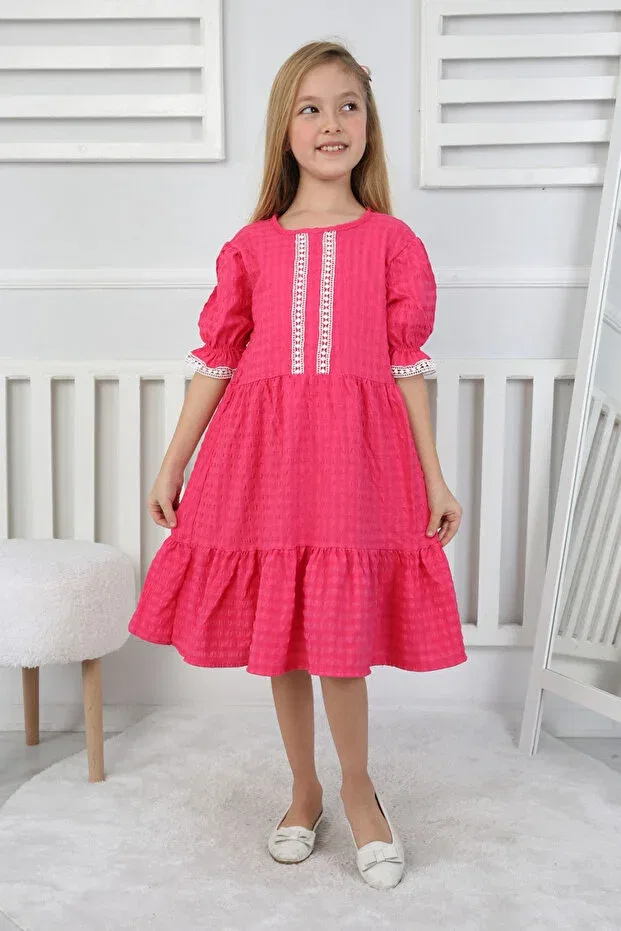 Детское платье для девочек с коротким рукавом My Kids Wear, Color7