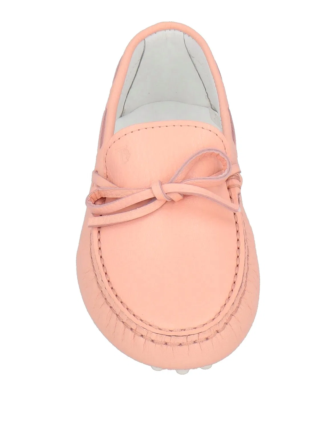 Лоферы из кожи с принтом Tod's, светло-розовый — фото 4