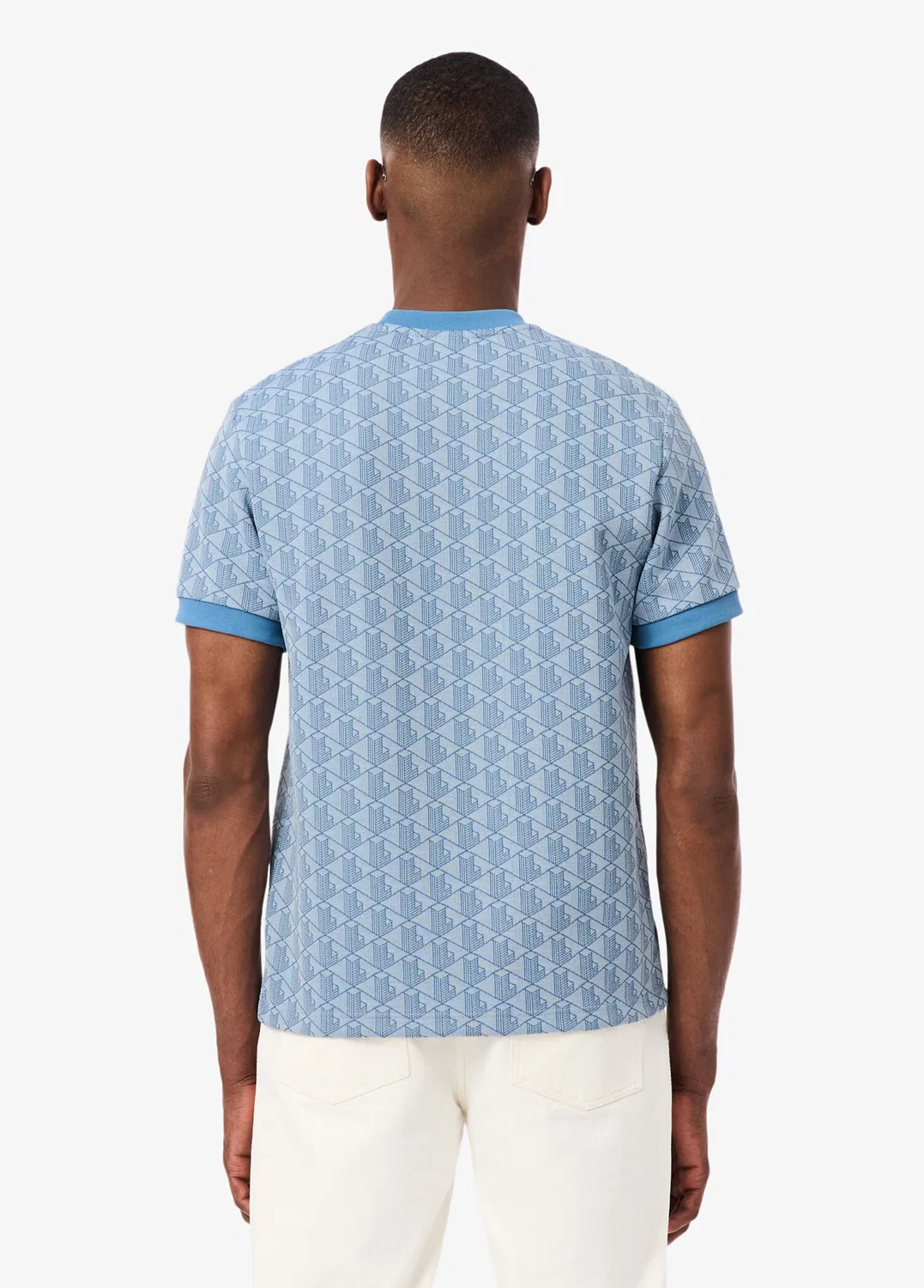 Футболка Lacoste Classic Fit, Mavi-1QI — фото 4