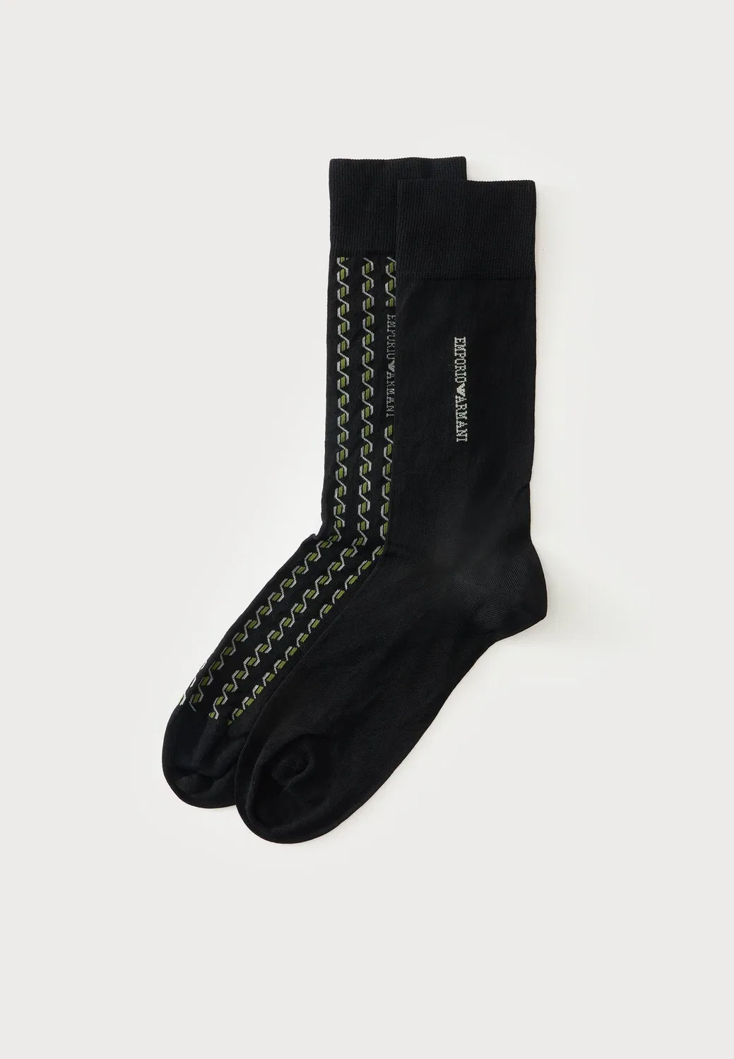 2 пары носков Emporio Armani, Black/Mineral