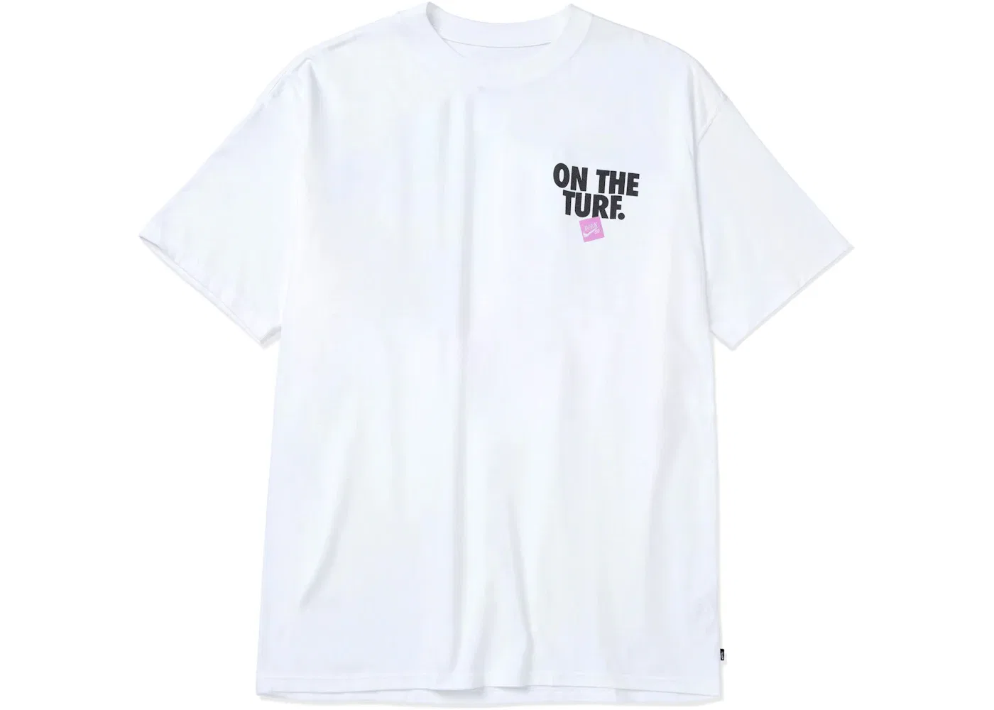 Мужская футболка с принтом Nike SB Born X Raised On The Turf Tee Nike, White 3M — фото 2