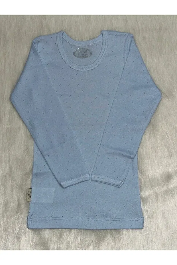 Детский комплект нижнего белья для мальчиков хлопковый Yeka Bebe, Blue — фото 3