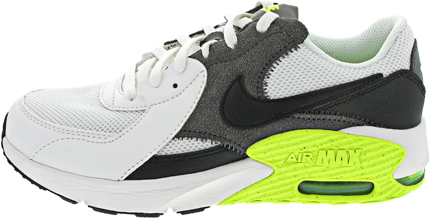 Детские дорожные кроссовки для мальчиков Air Max Excee NIKE, Multicoloured White Black Iron Grey Volt