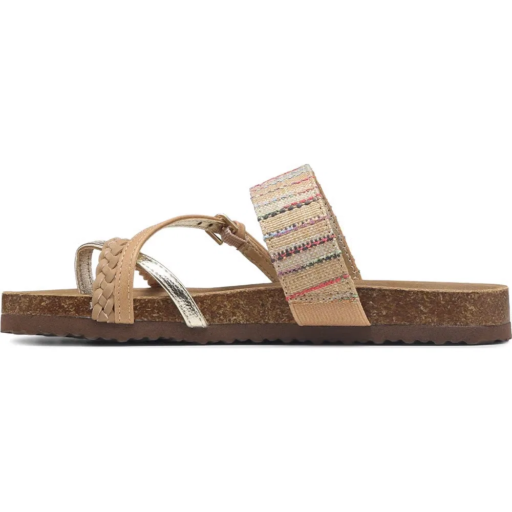 Детские сандалии J-Shirley с анатомической стелькой Steve Madden, Natural Multi — фото 3