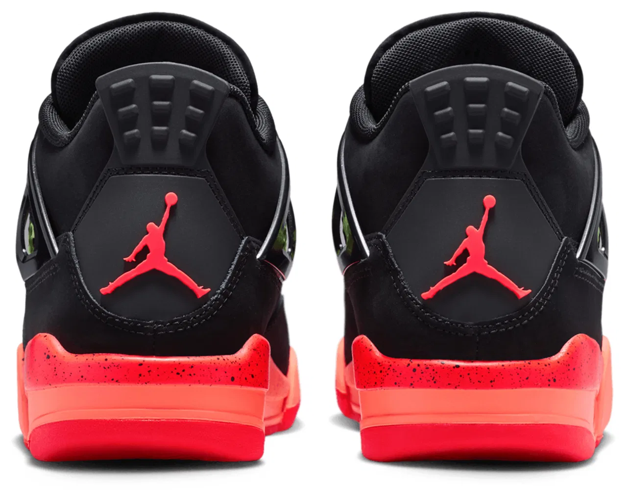 Кроссовки для мальчиков Air 4 Retro Jordan, цвет Red/Black/Orange — фото 3