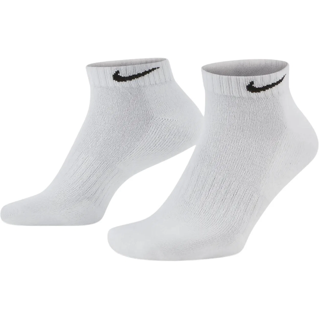 Носки Nike Ankle Socks 3-Pack Black/Gray/White — фото 4