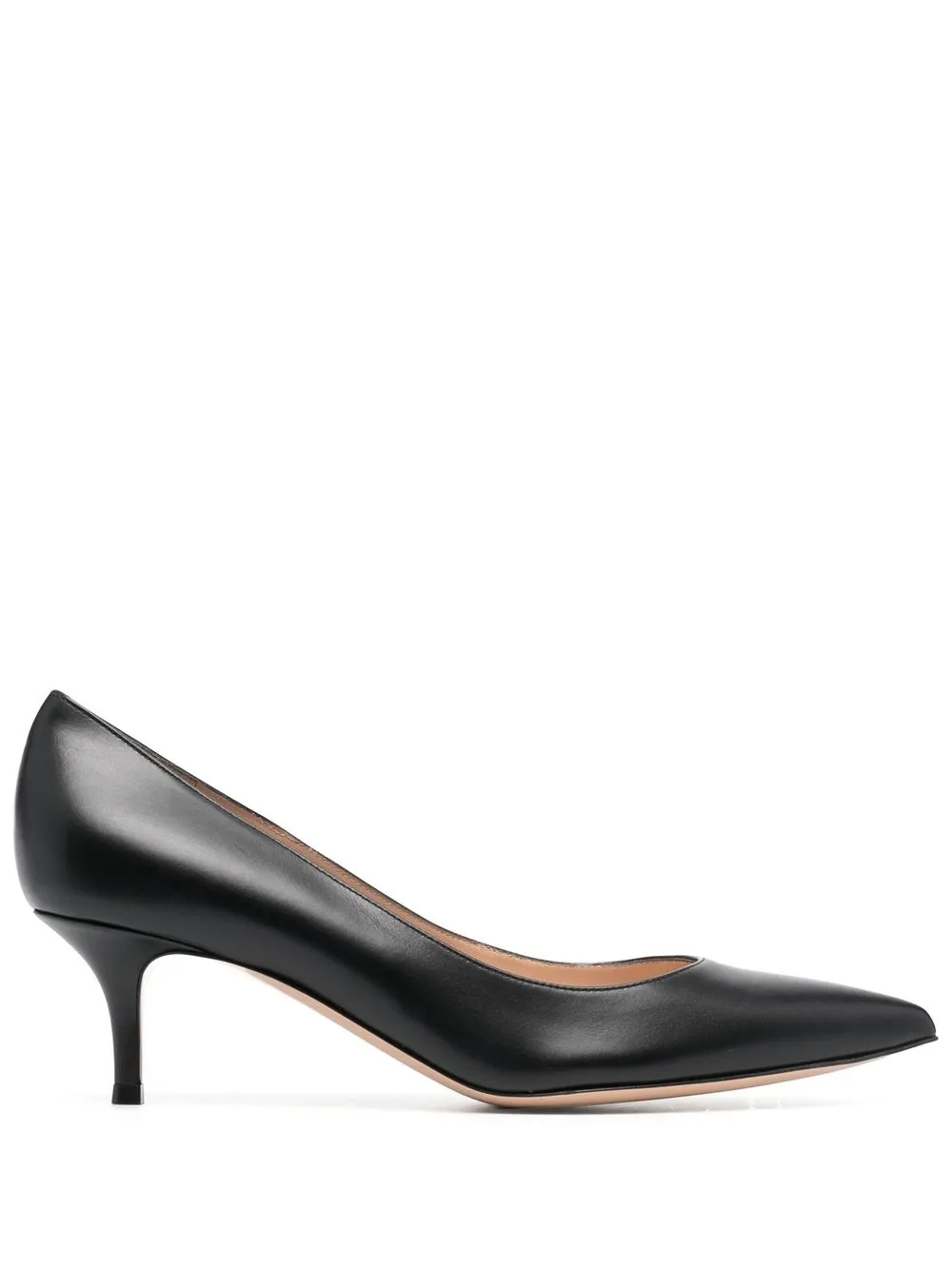 Туфли-лодочки с заостренным носком Gianvito Rossi, черный