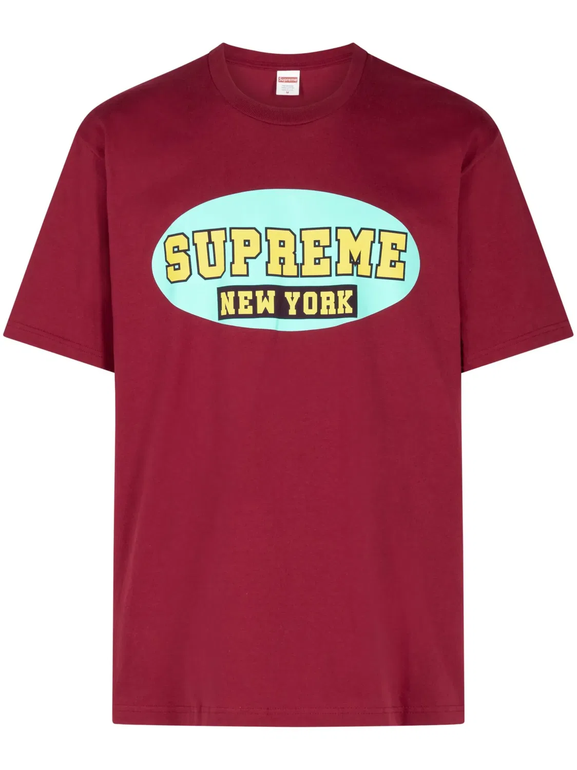 Футболка New York джерси красная Supreme, красный
